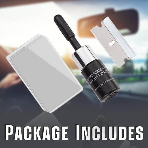 🔥2025 Hot Sale Buy 2 Get 3 Free🔥Cracks Gone Glass Repair Kit