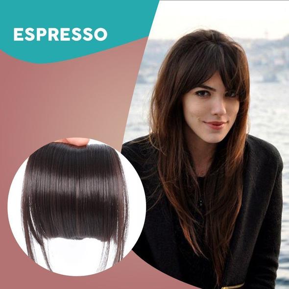š„Seamless 3D Clip-In Bangs Hair Extensions