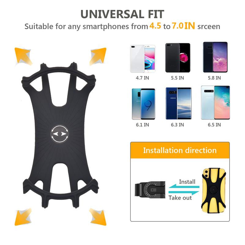Detachable Bicycle Phone Holder