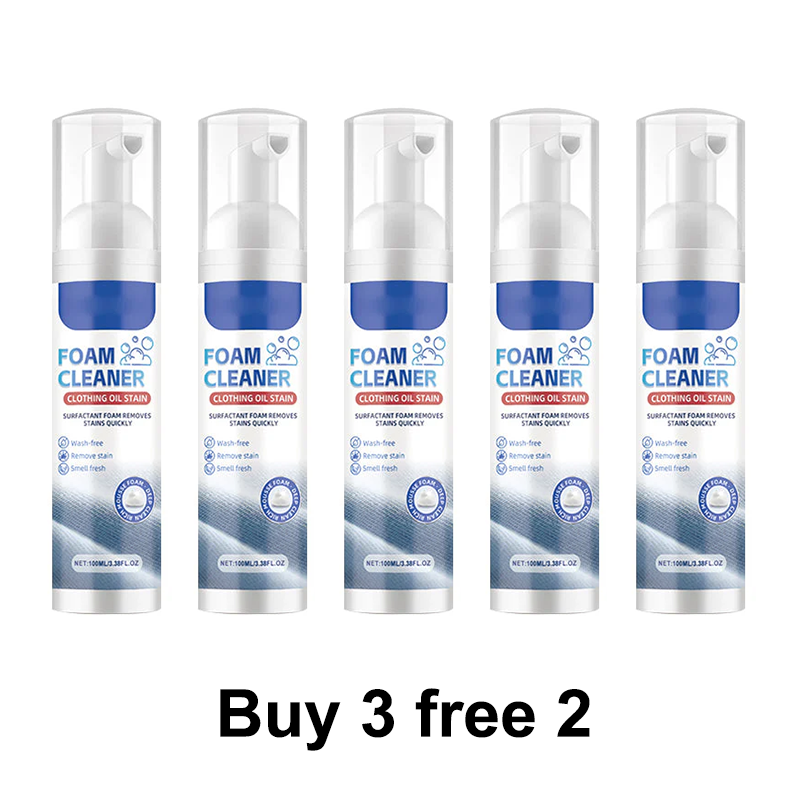 š„Last Day Promotion 50% OF!!š„Foam Cleaner for Grease Stains on Clothes