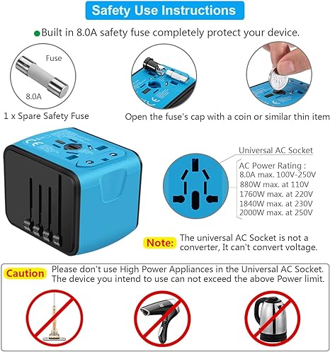 🔌Multifunctional travel charger converter✨(Buy 2 free shipping)