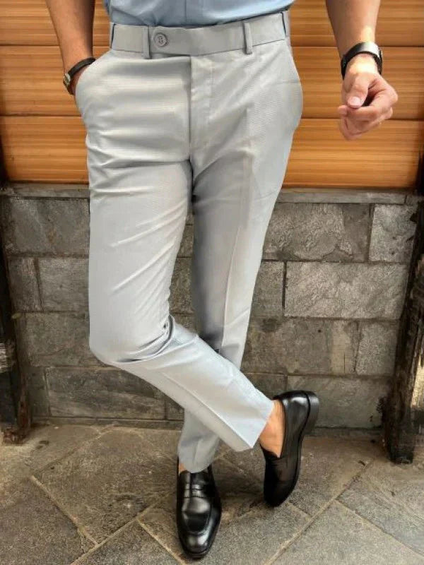 ⏳ Limited time 50% off! 💥Solid Color Slim Fit Formal Pants(The more you buy, the higher the discount)