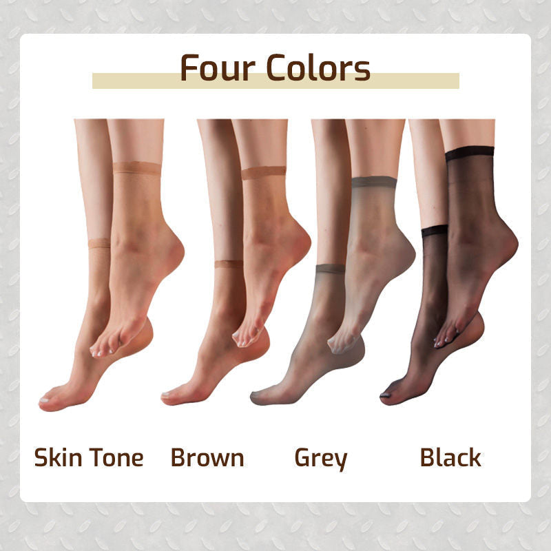 💕Buy More Save More💕Invisible Crystal Silk Socks