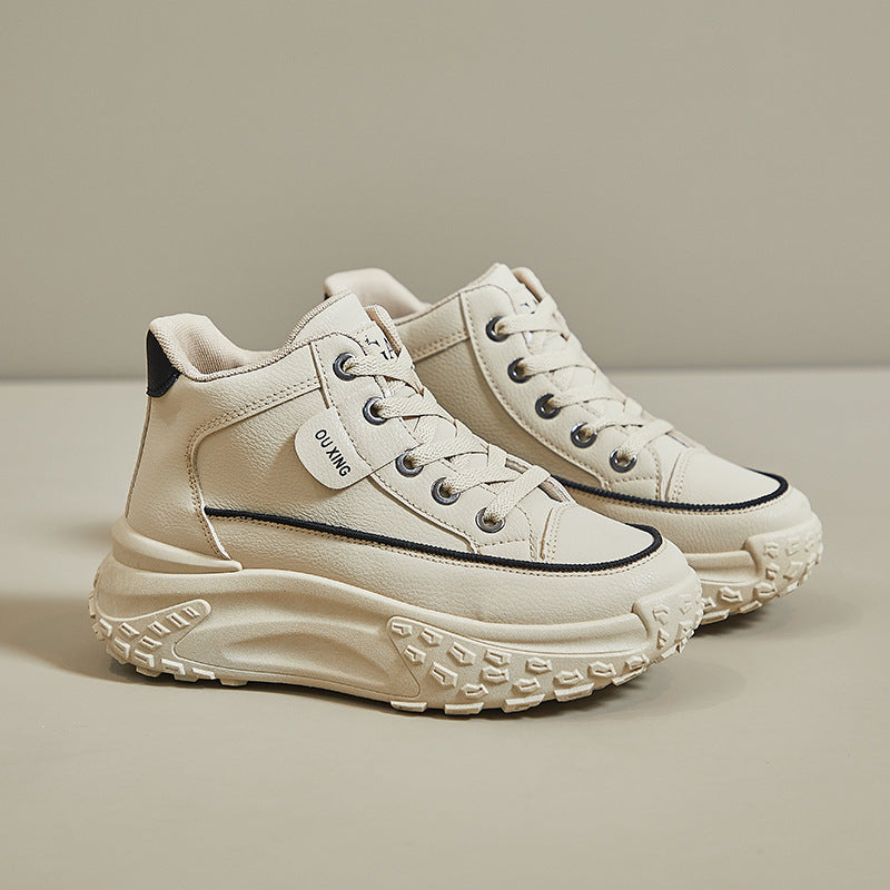 Women's Soft Platform All-match Walking Shoes