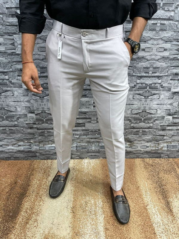 ⏳ Limited time 50% off! 💥Solid Color Slim Fit Formal Pants(The more you buy, the higher the discount)