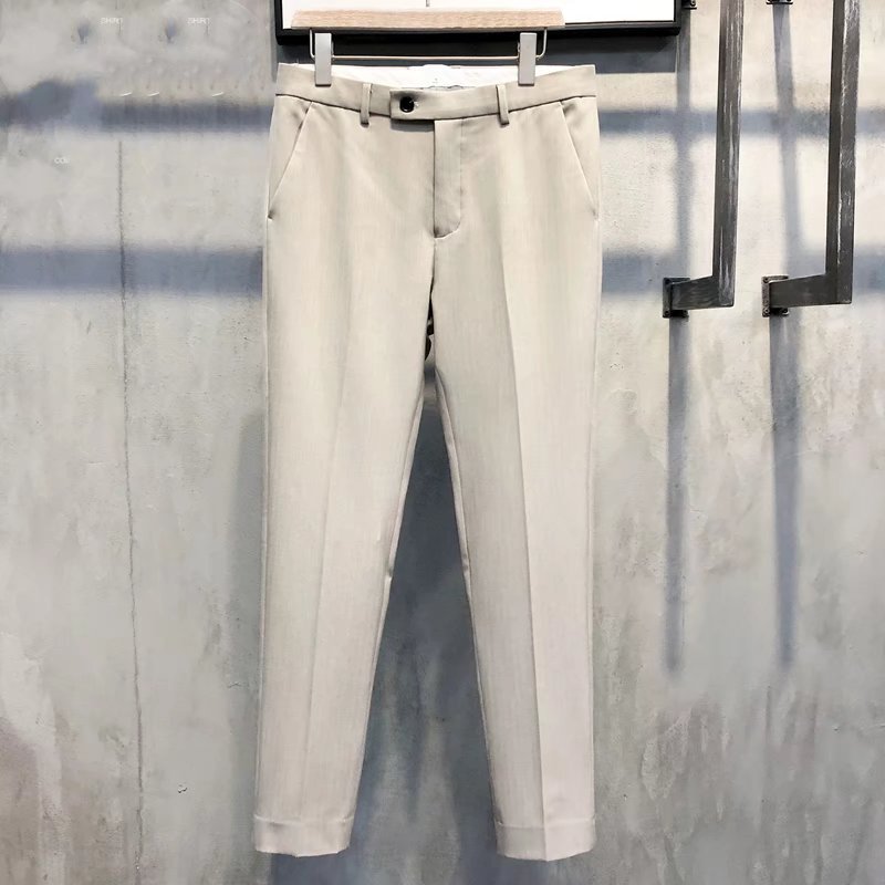 ⏳ Limited time 50% off! 💥Solid Color Slim Fit Formal Pants(The more you buy, the higher the discount)