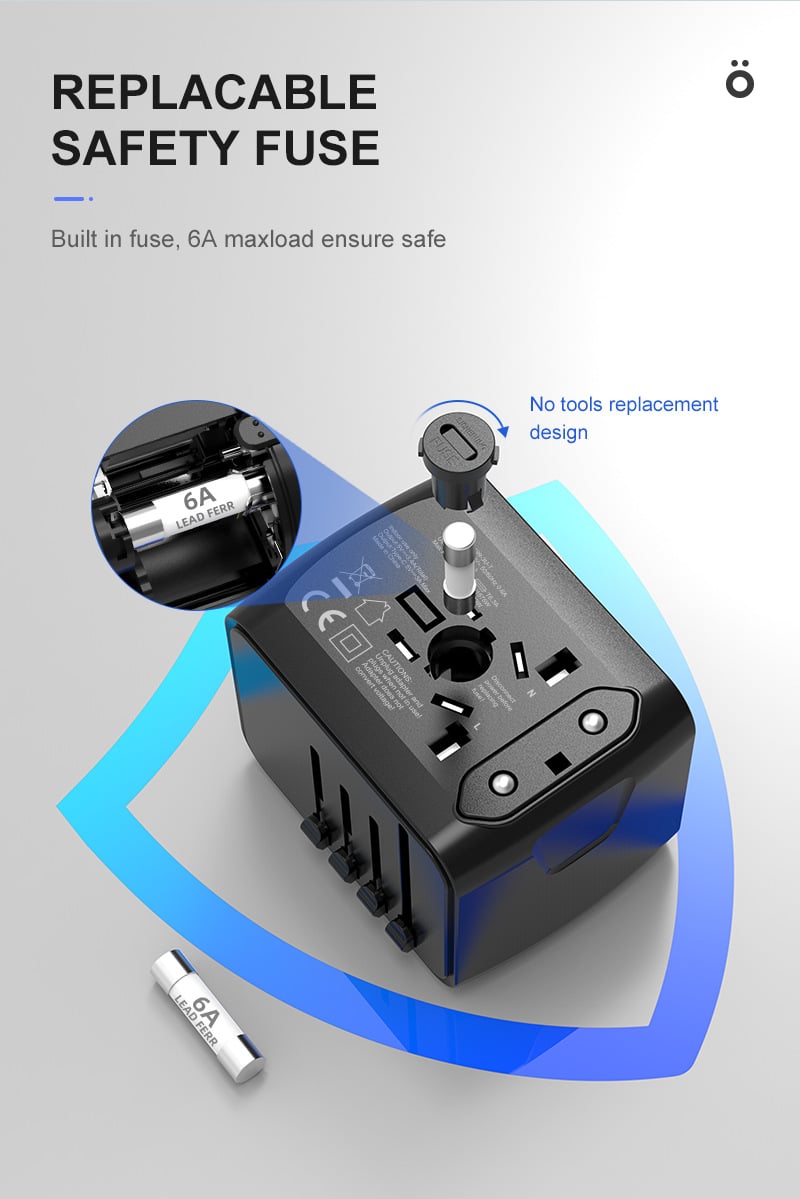 🔌Multifunctional travel charger converter✨(Buy 2 free shipping)