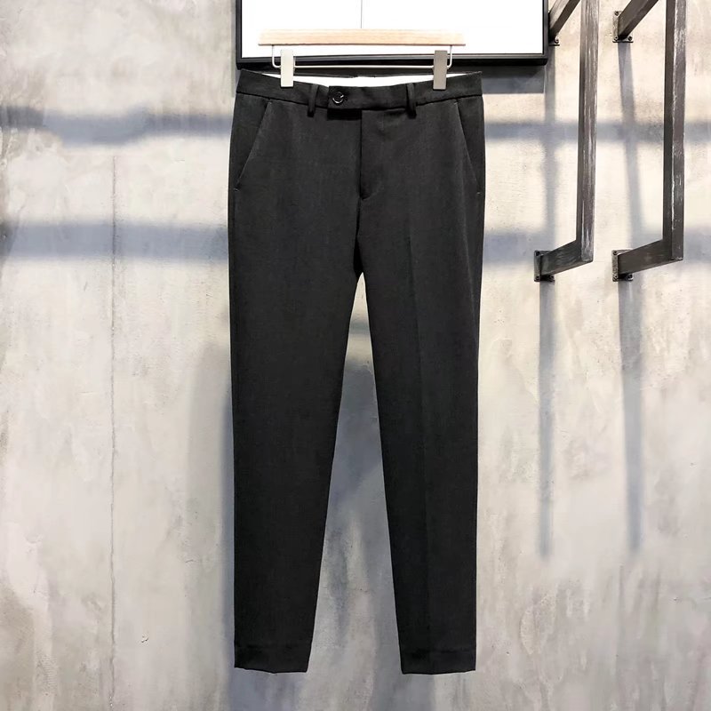 ⏳ Limited time 50% off! 💥Solid Color Slim Fit Formal Pants(The more you buy, the higher the discount)