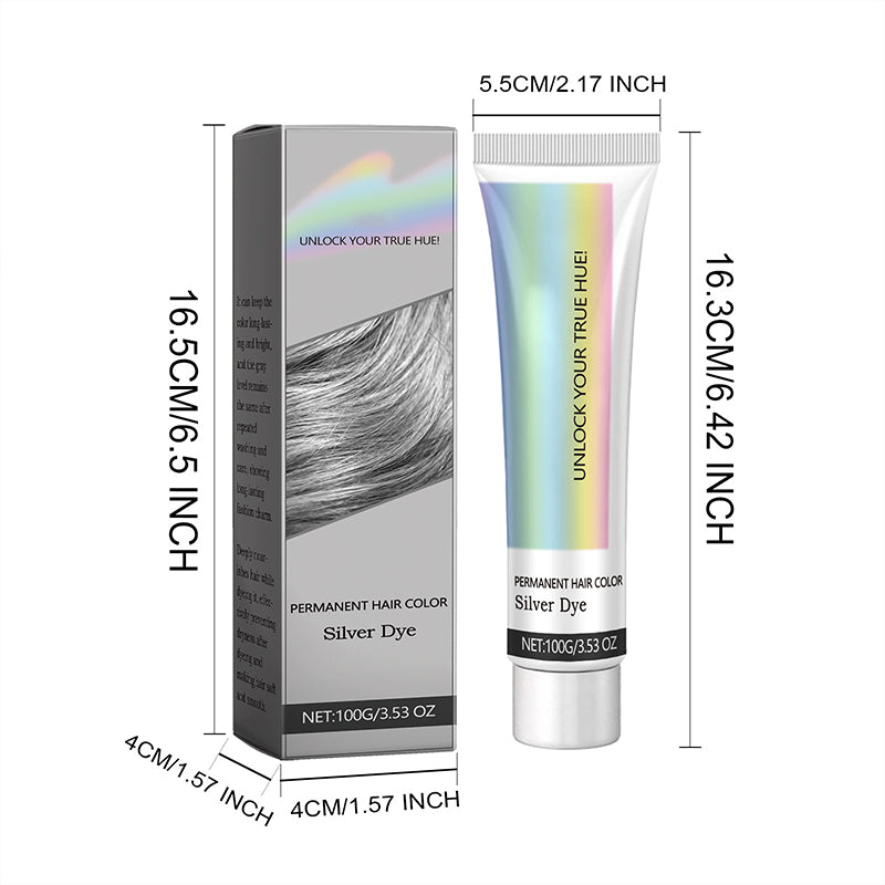 đ„Time-Limited offerđ„2-in-1 Natural Essence Extract Silver Hair Dye