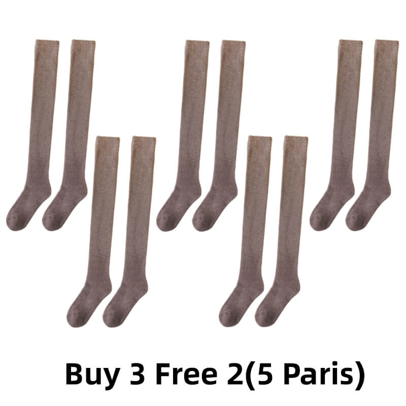 🔥Women's thermal Winter fleece over knee socks