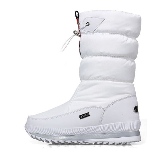 🎅Christmas Pre-sale🎁Women's Premium Waterproof,Non-slip Faux Fur Snow Boots