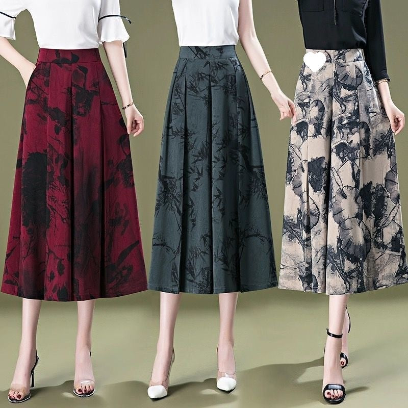 Women’s Elegant Chiffon Wide Leg Culottes(50% OFF)
