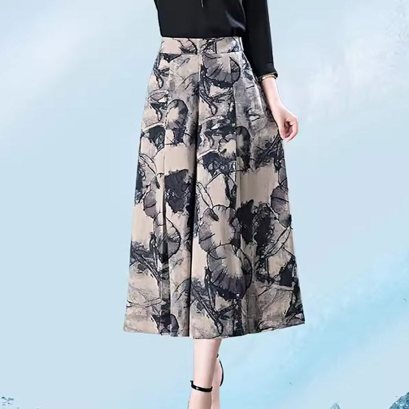 Women’s Elegant Chiffon Wide Leg Culottes(50% OFF)