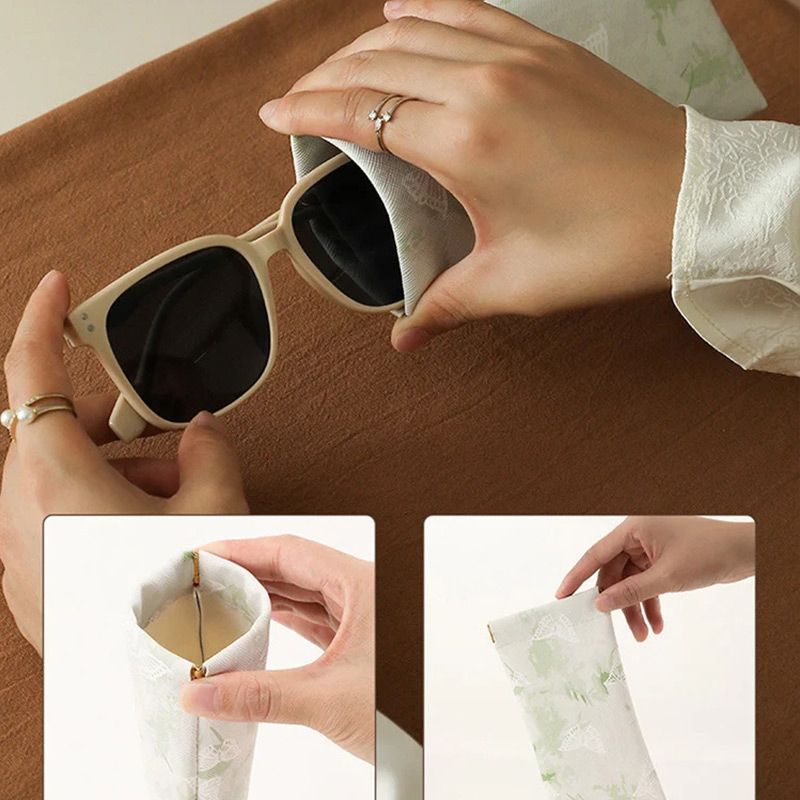 Automatic-close Eyeglasses Storage Bag