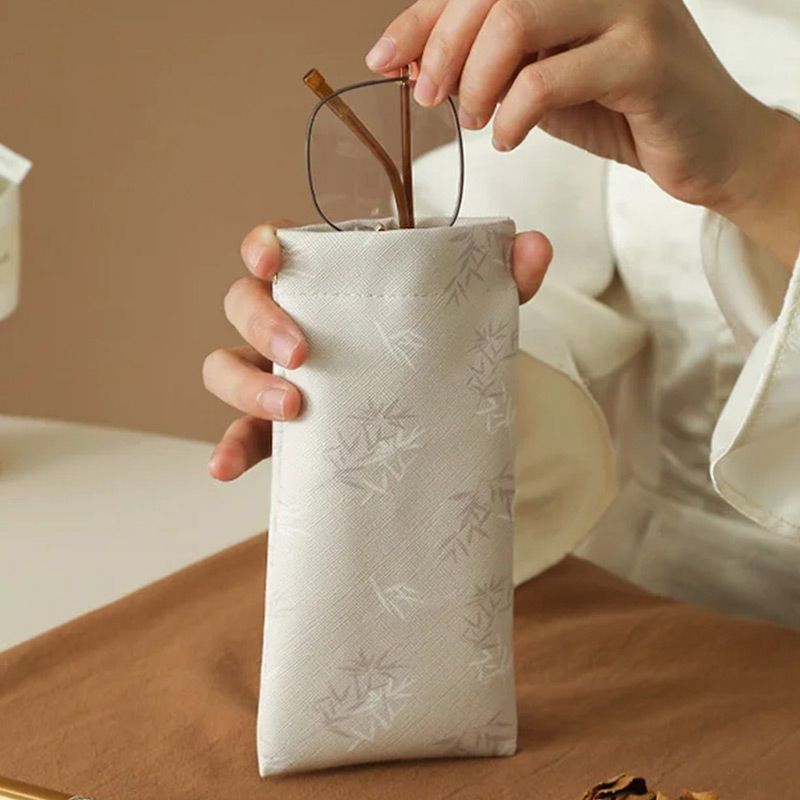 Automatic-close Eyeglasses Storage Bag