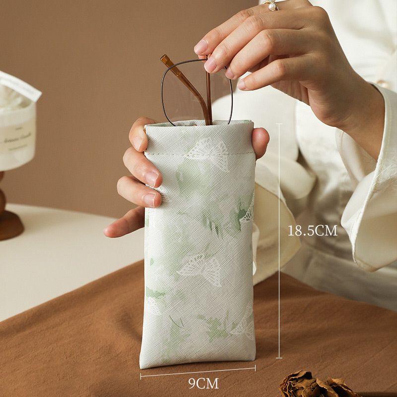 Automatic-close Eyeglasses Storage Bag