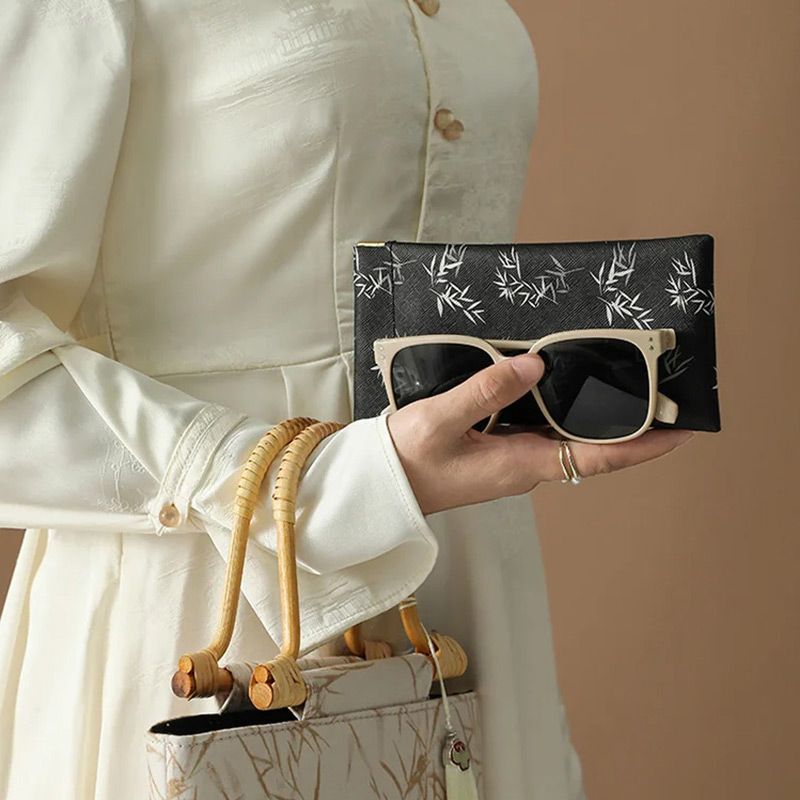 Automatic-close Eyeglasses Storage Bag