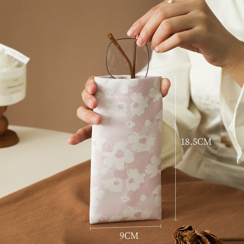 Automatic-close Eyeglasses Storage Bag