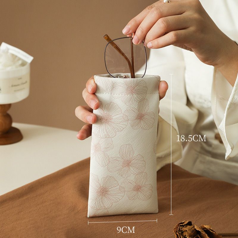 Automatic-close Eyeglasses Storage Bag