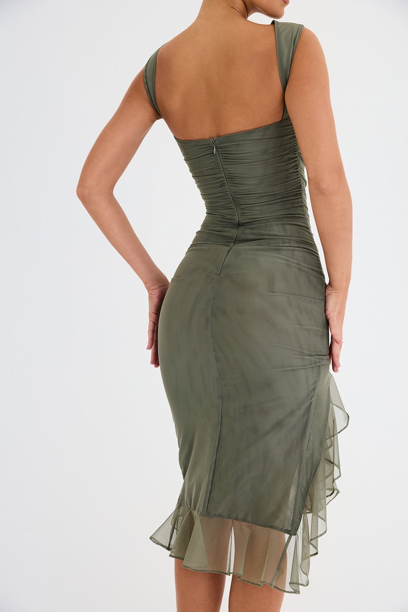“Summer Hot Sale – 42% Off” Pleated Sleeveless Midi Dress