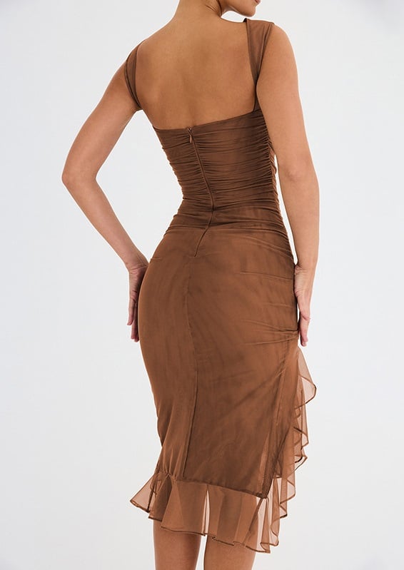 “Summer Hot Sale – 42% Off” Pleated Sleeveless Midi Dress
