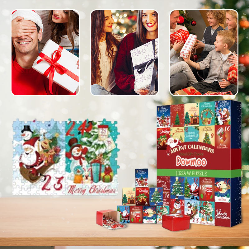 Hanging Christmas Advent Calendar Puzzle