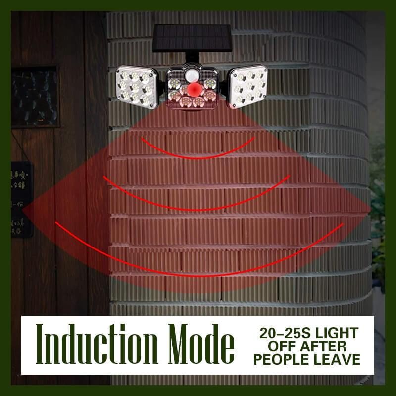 š„Hot Saleš„Triple LED Solar Wall Light