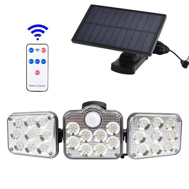 š„Hot Saleš„Triple LED Solar Wall Light