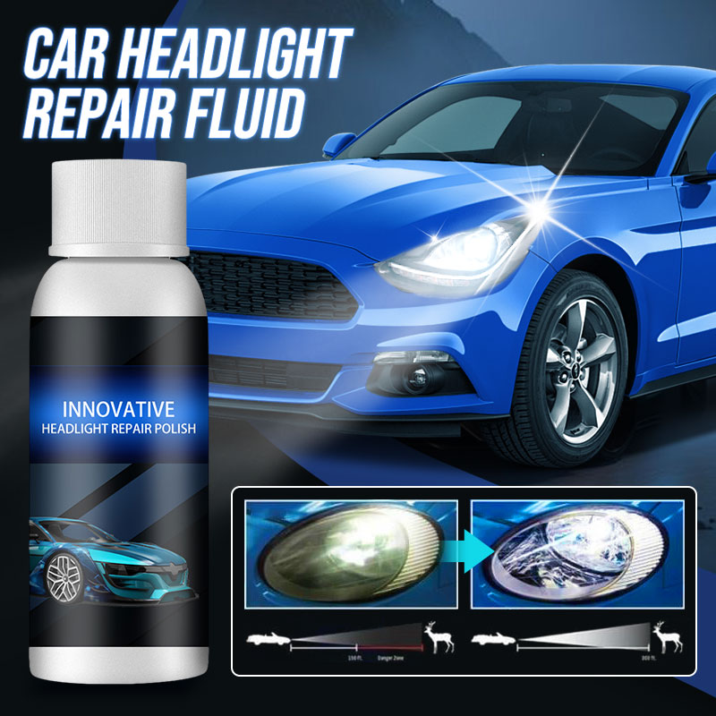 🔥Hot Sale🔥Car Headlight Repair Fluid(The more you buy, the higher the discount)🚗💡