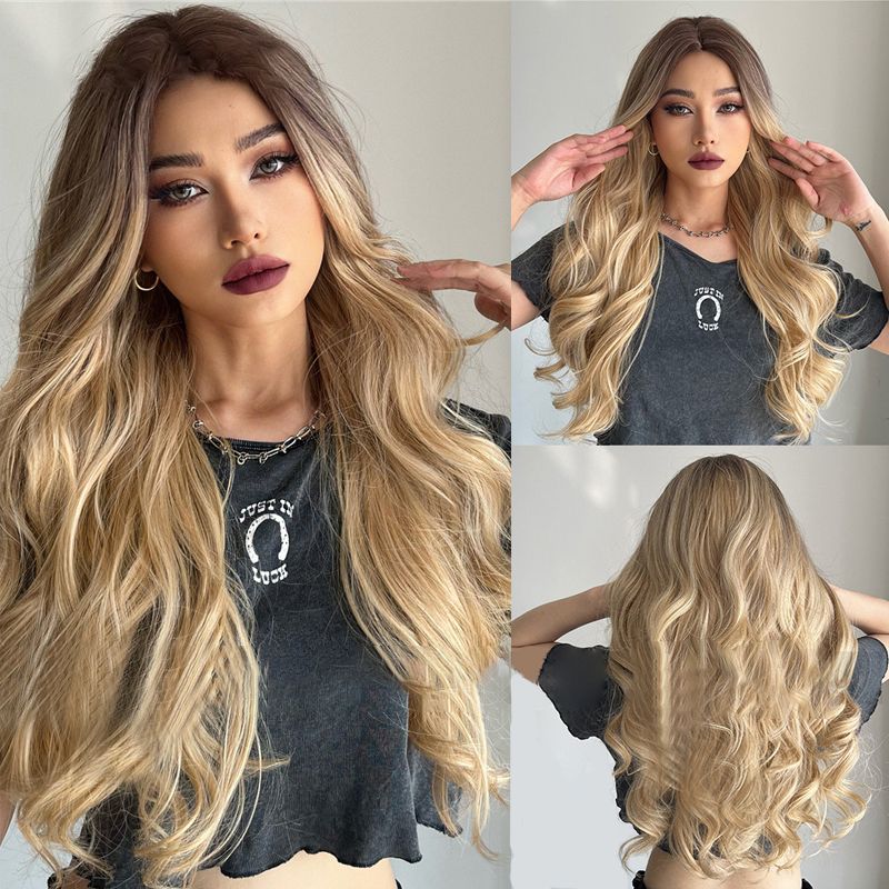 Beautiful Fluffy Long Curly Hair Wig
