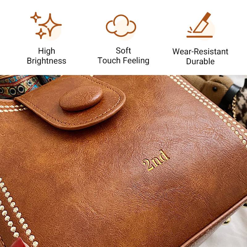 Vintage Fashion Bag with Adjustable Strap
