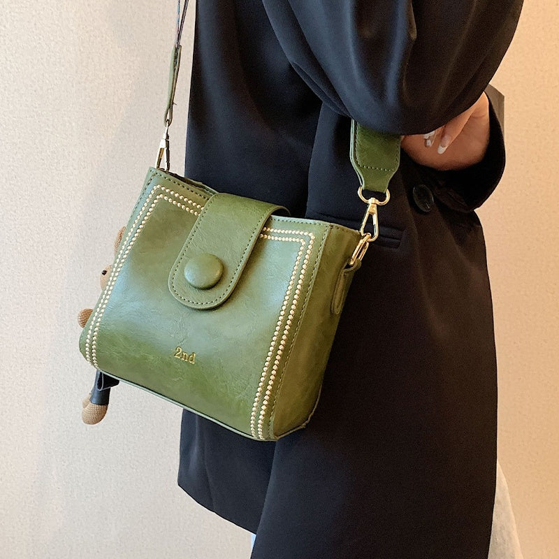 Vintage Fashion Bag with Adjustable Strap