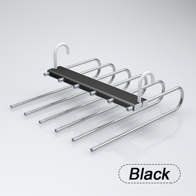 Space-Saving Multiple Trouser Hanger
