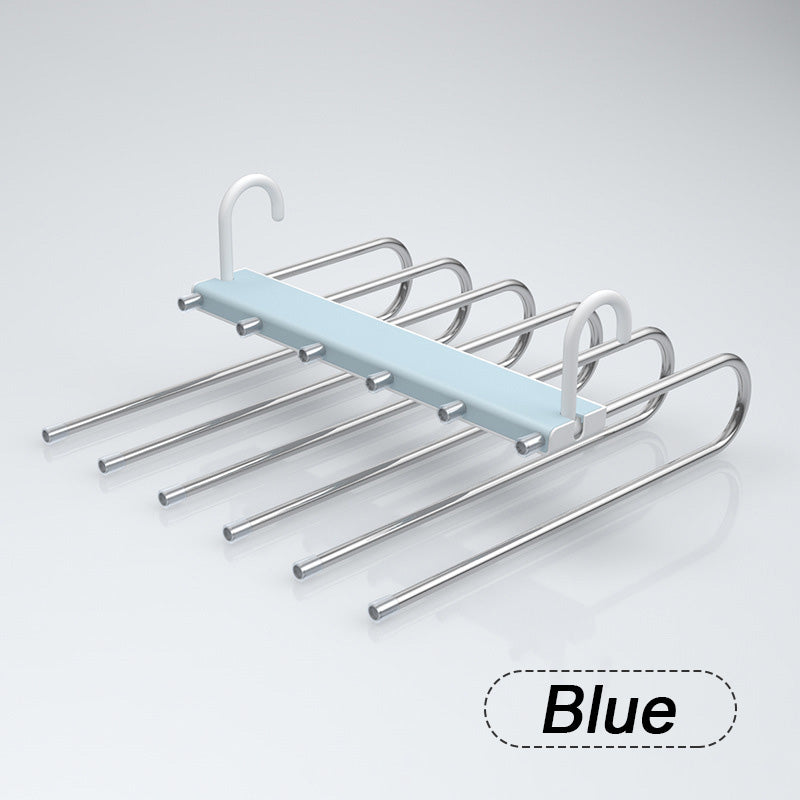 Space-Saving Multiple Trouser Hanger