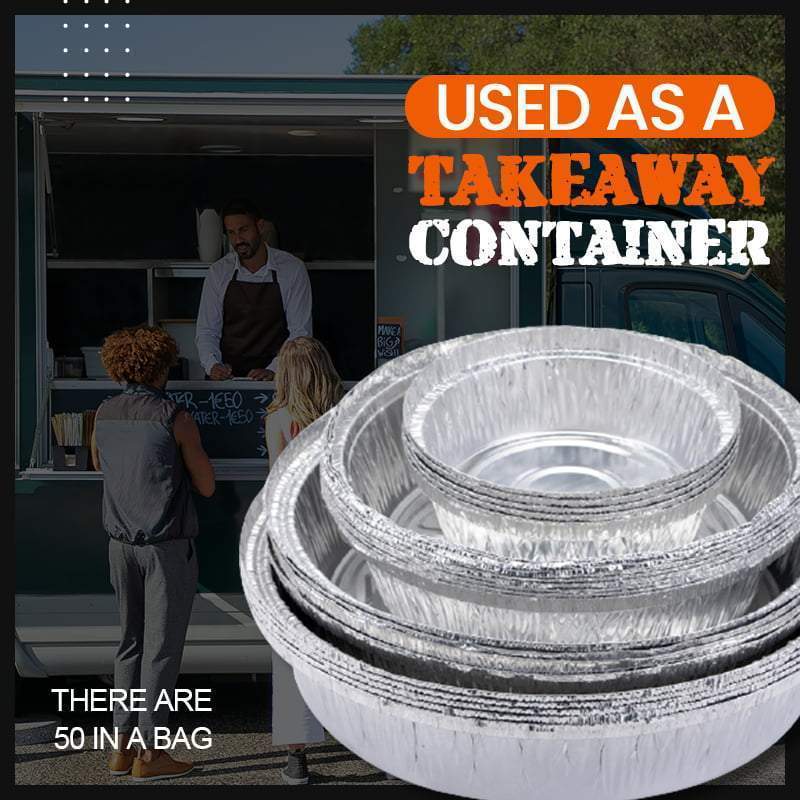 Oil-Proof Aluminum Foil Tin Box