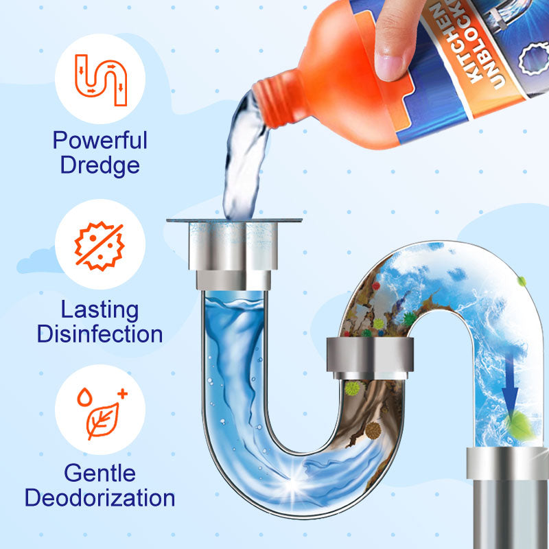 🔥HOT SALE🔥Powerful Pipe Cleaning Agent(Preventing Germs From Entering)