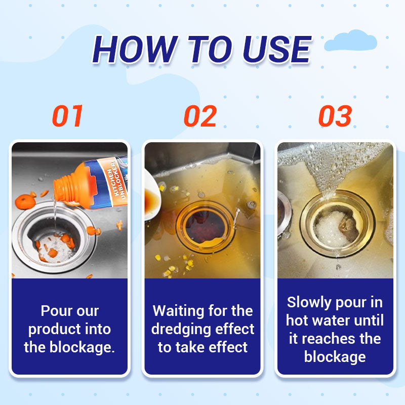 🔥HOT SALE🔥Powerful Pipe Cleaning Agent(Preventing Germs From Entering)