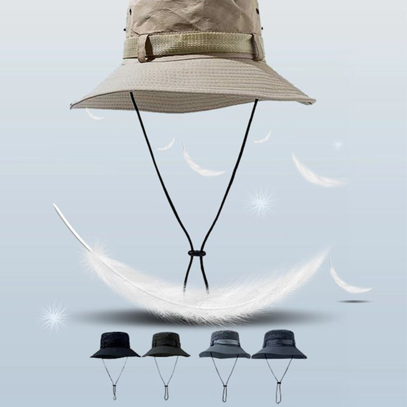 🔥2025 HOT SALE🔥Trendy Drawstring Side Snap Wide Brim Hat