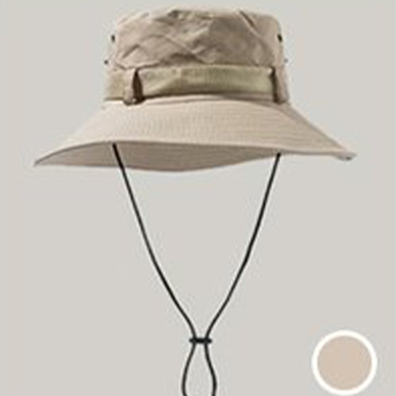 🔥2025 HOT SALE🔥Trendy Drawstring Side Snap Wide Brim Hat