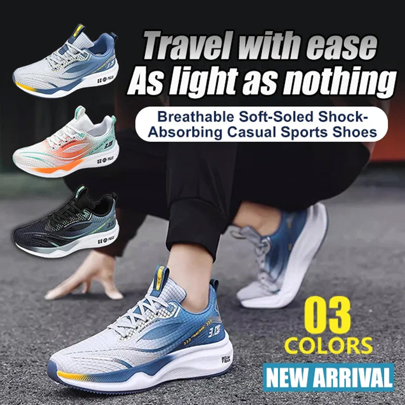 ⏳ Limited time 50% off! 💥Breathable Soft Sole Shock Absorbing Sports Casual Shoes(The more you buy, the higher the discount)