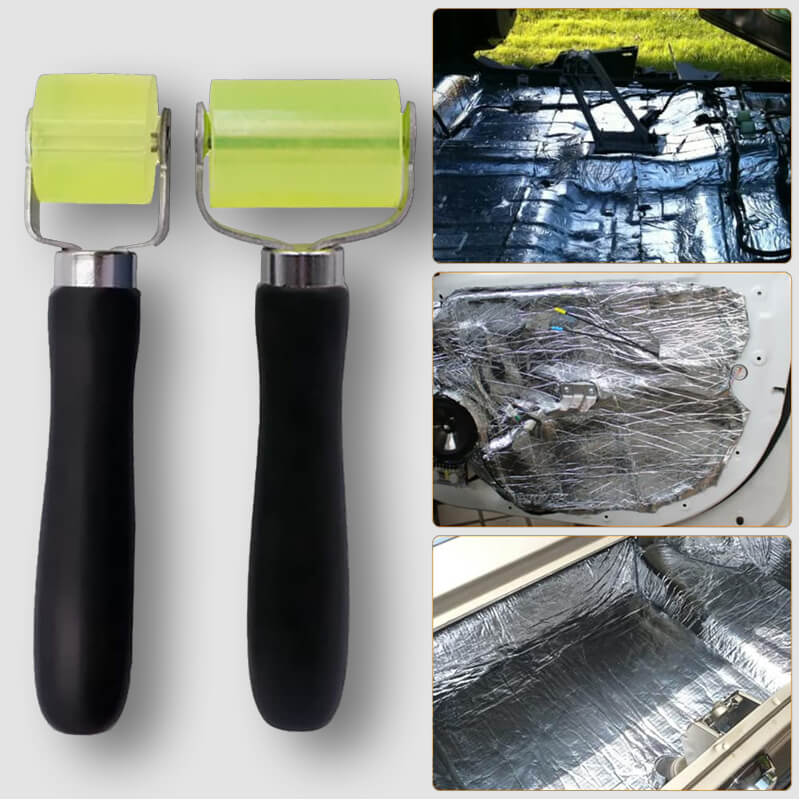 Car modification tool roller pressure wheel