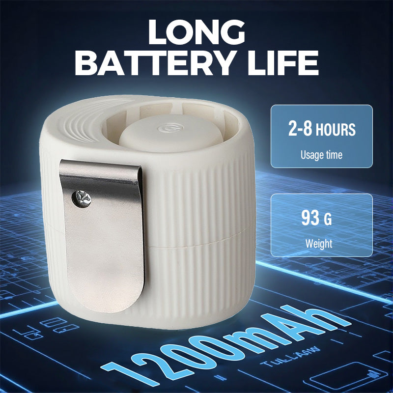 Mini Clip-On Cooling Light & Fan