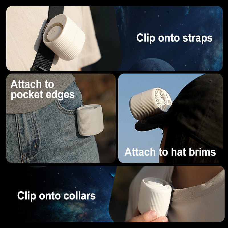 Mini Clip-On Cooling Light & Fan