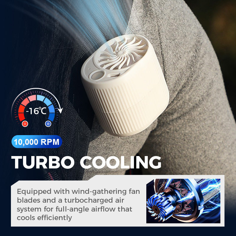 Mini Clip-On Cooling Light & Fan