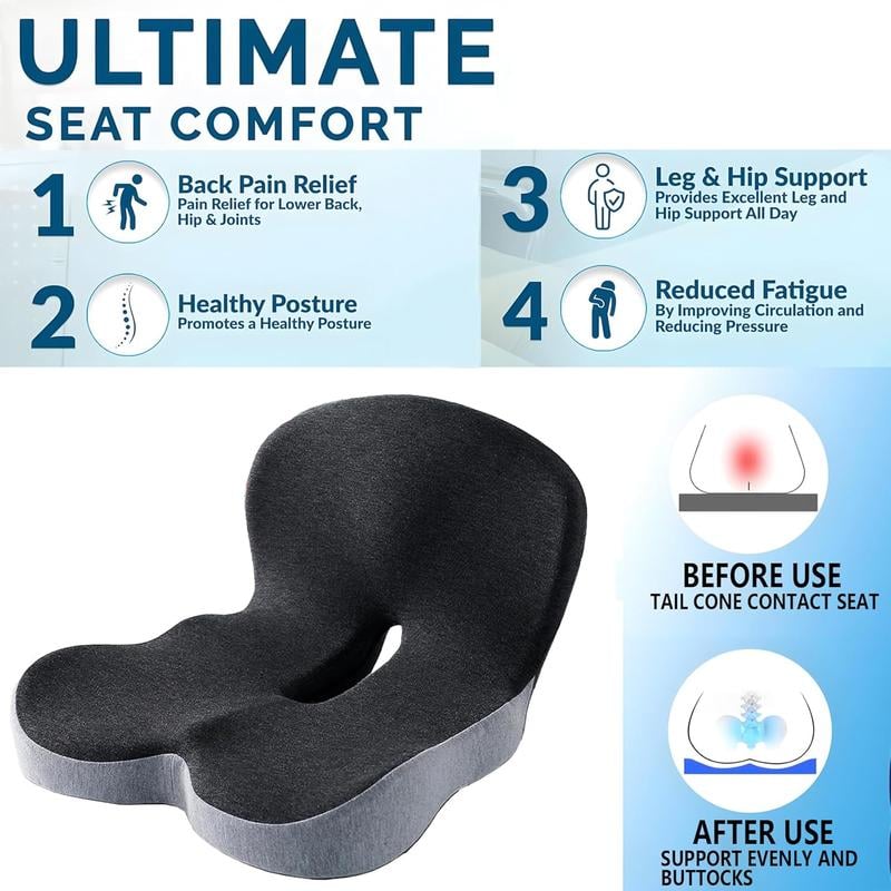 šNon-Slip Memory Foam Seat