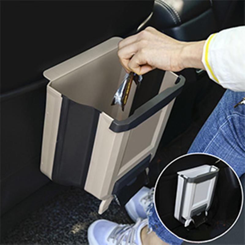 Foldable Kitchen Cabinet Trash Can