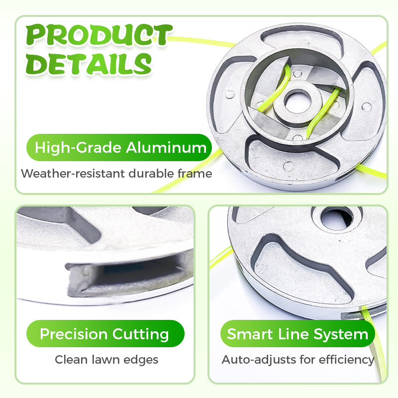 Aluminum Grass Trimmer Head