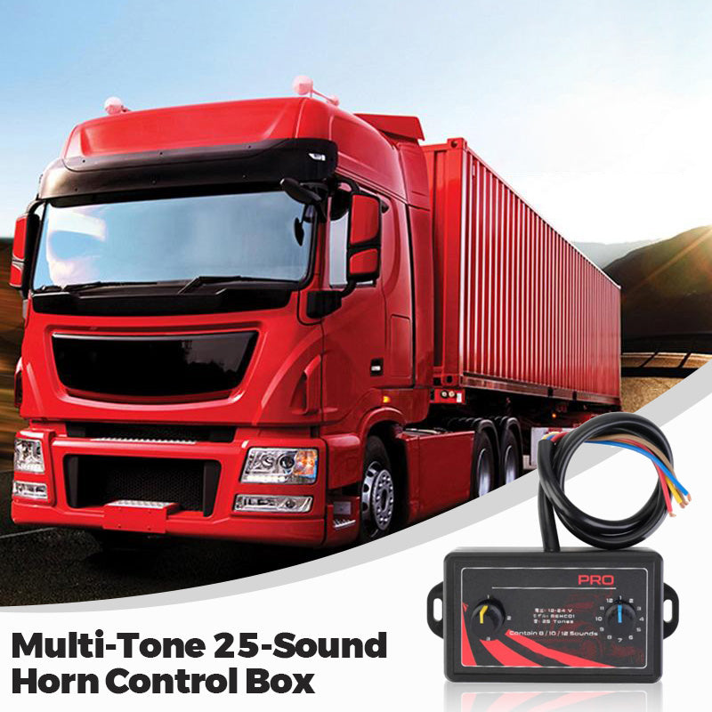 🔥Multi-Tone 25-Sound Horn Control Box