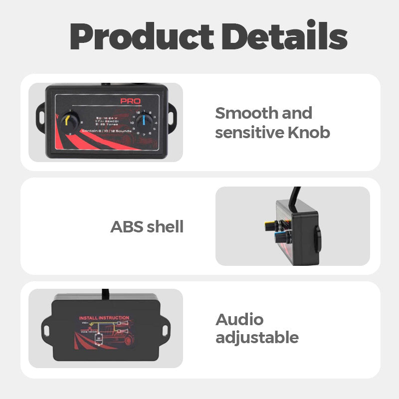 🔥Multi-Tone 25-Sound Horn Control Box