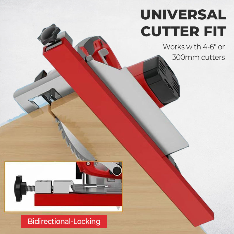 Bidirectional Locking & Adjustable Cutter Positioner